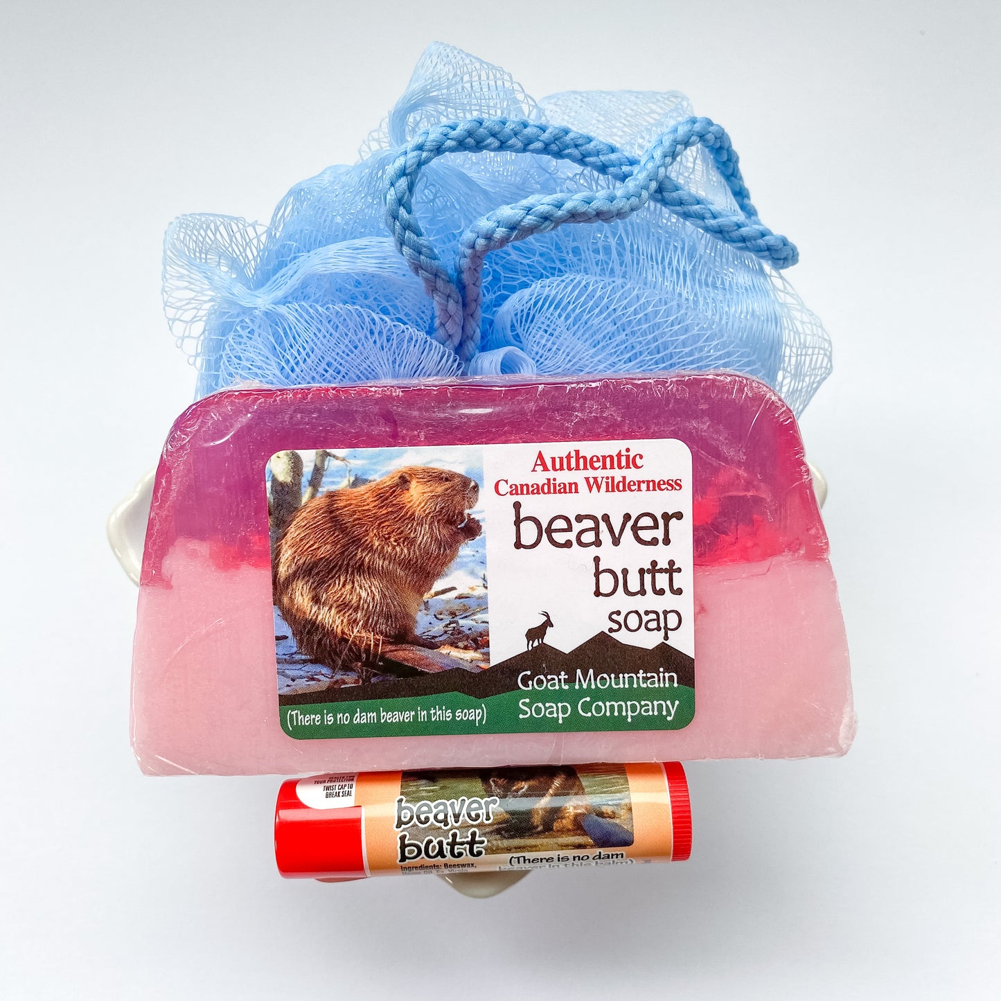 Beaver Dish Soap Set