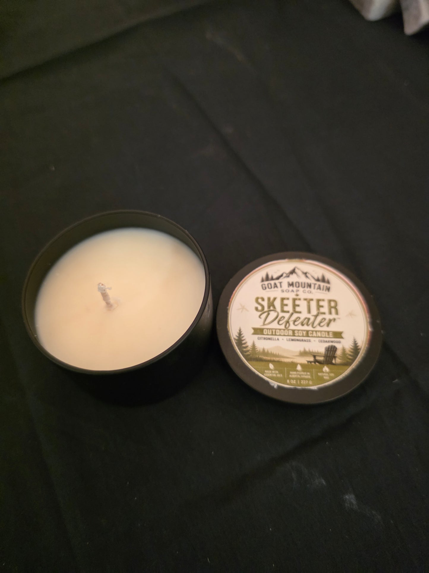 Skeeter Defeater Candle