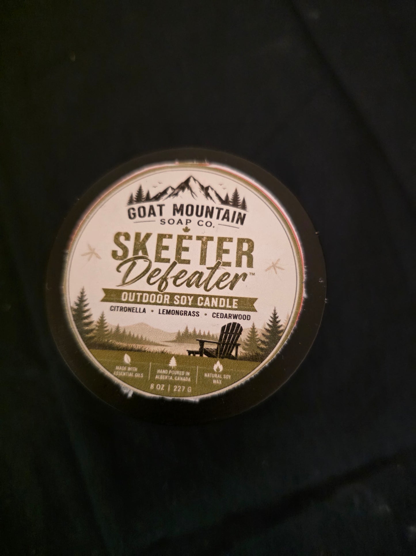 Skeeter Defeater Candle