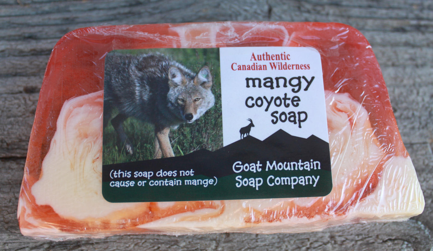 Mangy Coyote Soap