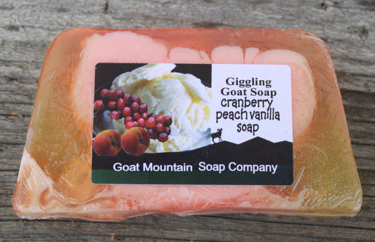Cranberry Peach Vanilla Soap